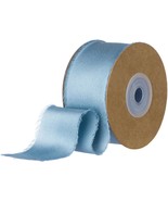  Handmade Blue Ribbons 20 Yard x 1 1 2 inch Smooth Satin Ribbons wit - £17.96 GBP