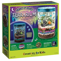 Grow N’ Glow Terrarium – Child Craft Activity for Boys and Girls - £19.37 GBP