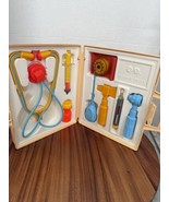 Vintage 1977 Fisher-Price #936 Plastic Toy Doctor Medical Kit In EUC - $41.01 CAD