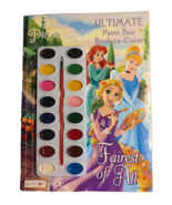 Disney Princess Ultimate Paint Box Book to Color Fairest of All Bendon - £5.27 GBP