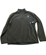 NWT New Seattle Kraken NHL Logo 1/4 Zip Pullover Women&#39;s Size XL Fleece ... - £31.12 GBP