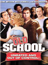 Old School Full Screen Unrated Edition Dvd Will Ferrell Luke Wilson - £2.37 GBP
