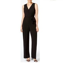 NY Collection Women Petite PXL Black Sleeveless Jumpsuit NWT BC29 - £25.44 GBP