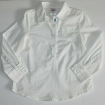 Gymboree Girl&#39;s Best Friend White Button Top Dress Shirt size 4 NWT - $12.99