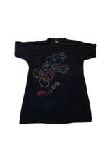 Vintage Mickey Unlimited Single Stitch Neon Mickey Mouse T-shirt XXL Disney - £7.66 GBP
