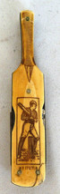 Antique Victorian Ye Cricketer&#39;s Trustie Blade folding pocket knife sporting - £130.81 GBP