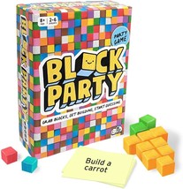 Block Party Colourful Block Building Family Board Game for Kids Aged 8 Adults Te - £46.53 GBP