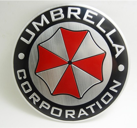 Metal Sticker Large Captain America Resilient Evil Car Sticker Fuel Tank Cap Sti