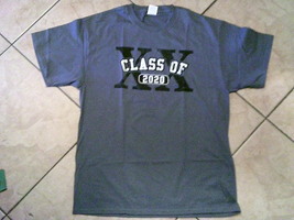 t-shirt class of 2020 Large black new - $24.00