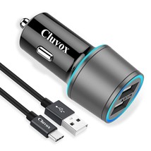 Rapid Usb C Car Charger, Compatible For Samsung Galaxy S23/S22/S21/Note 20/Ultra - £14.93 GBP