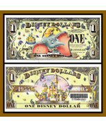 2005 $1 Disney Dollar - Dumbo - &quot;D&quot; w/Barcode Unc. NEW 50th Anniv. - £33.85 GBP