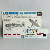 1/72 Hasegawa SP46: P-47D Thunderbolt - DECALS ONLY - Decals For 2 Airpl... - $9.89