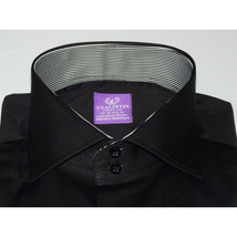 Men Shirt J.Valintin Turkey Usa Egyptian Cotton Axxess Style 6001 black image 11