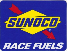 2 SUNOCO RACE FUEL DRAG RACING STICKERS - GAS HOT ROD DECALS - $7.99