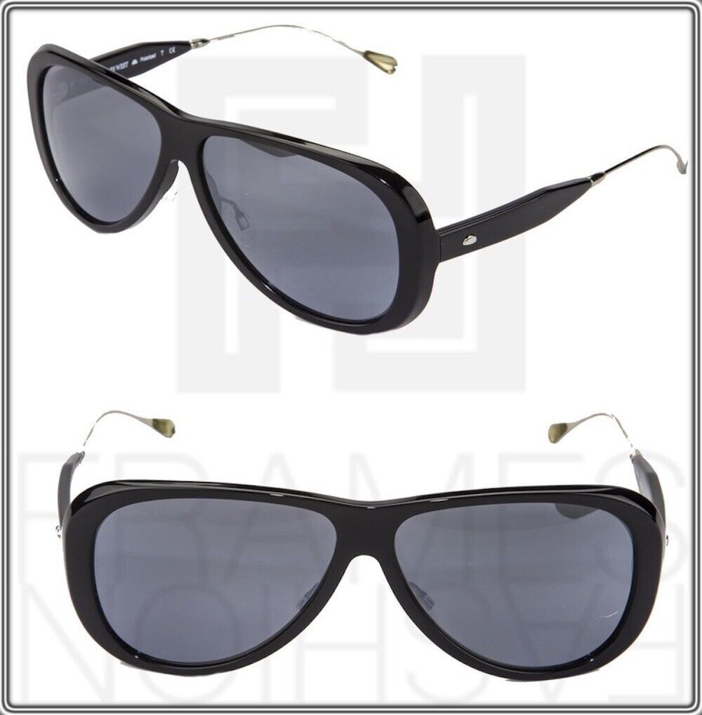 OLIVER PEOPLES 5260 MANZANITA OV5260S Black Silver Mirrored Polarized Su... - $197.01