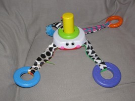 Vintage Fisher Price Learning Patterns Stacking Surprise Octopus Ring Stack Toy - £62.29 GBP