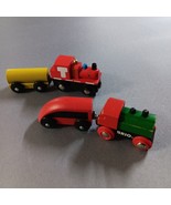BRIO Wooden Green Red Black Classic Engine Mixed Lot With Unmarked Engin... - €21,18 EUR