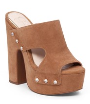 Women&#39;s Jessica Simpson Wynne Sandals, Sizes 6-10 Dakota Tan Lux Suede J... - £80.08 GBP