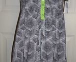 WOMEN&#39;S JUNIORS FOX RACING BLACK WHITE LIME SUNDRESS FUN DRESS NEW $55 - $29.99