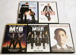 The Pursuit Of Happyness, Hitch, Seven Pounds &amp; Men In Black 1 &amp; 2 DVD  - £8.68 GBP