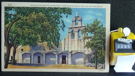 STD Vintage Mission San Juan De Capistrano Built 1718 San Antonio Texas Posted H - £2.16 GBP