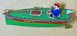 Tiny￼ Toys Japanese Boat  Toys Tiny Toys  ￼￼ Wind Up￼ - £17.10 GBP