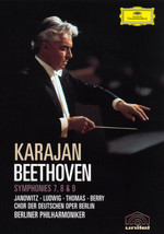 Herbert Von Karajan: Beethoven - Symphonies Nos. 7-9 DVD (2013) Cert E Pre-Owned - £27.33 GBP