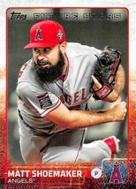 2015 Topps #597 Matt Shoemaker Future Stars Angels ⚾ - £0.69 GBP