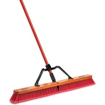 Libman Commercial 36&quot; Multi-Sweep Push Broom w/Handle &amp; Brace, 3/Pack - ... - $247.49
