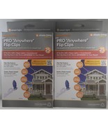 Northlight Clear Max Pro Anywhere Christmas Light Clips Set of 25 4&quot; 2-P... - $473.24 MXN