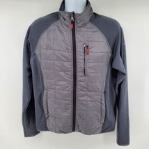 Orvis Quilted Lightweight Jacket Mens Size M Gray - £23.12 GBP