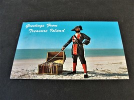 Greetings from Treasure Island, Florida - Postmarked Postcard.  - £5.34 GBP