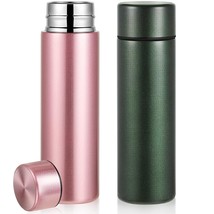 2 Pieces 5 Oz Mini Water Bottle Mini Insulated Stainless Steel Bottle Pu... - £26.72 GBP