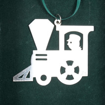 Sterling Retired James Avery Train Christmas ornament - £345.82 GBP