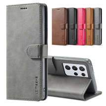 Luxury Leather Wallet Design Phone Case with Flip Stand For Samsung Galaxy S24 S - £11.22 GBP+