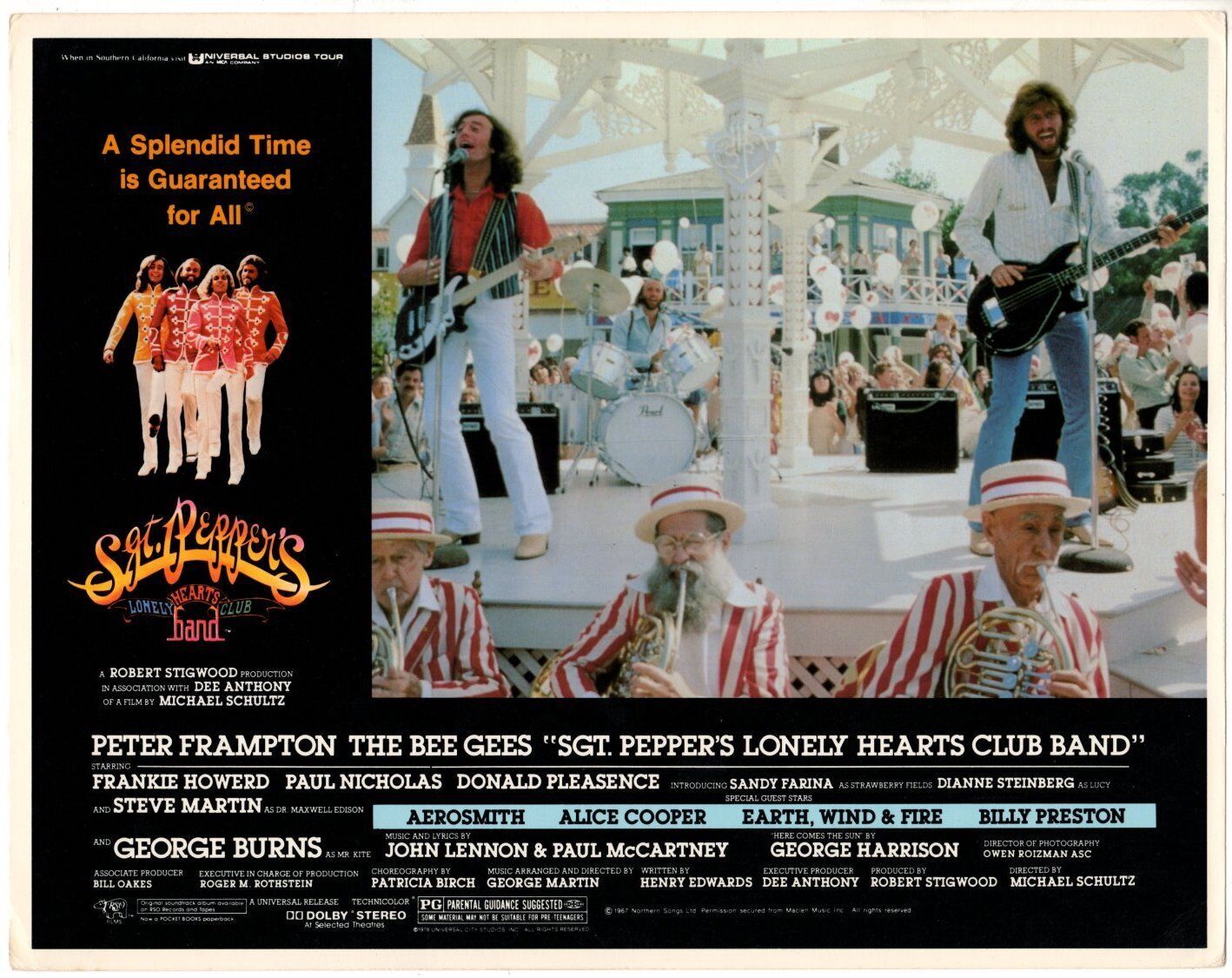 *SGT. PEPPER&#39;S LONELY HEART&#39;S CLUB BAND (1978) The Bee Gees Perform  - $45.00