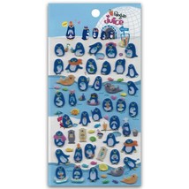 CUTE PENGUIN JUICE BAR GEL STICKERS Sheet North Pole Kid NEW Scrapbook S... - $3.40 CAD