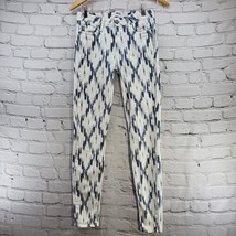 Paige Jeans Womens sz 27 Waists Verdugo Ultra Skinny Blue and White  - $29.69