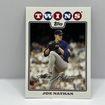 2008 Topps Baseball Joe Nathan Base #109 Minnesota Twins - £1.53 GBP