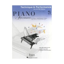 Piano Adventures All in Two Level 1 Technique &amp; Performance Angl Pf Bk Faber - £11.96 GBP