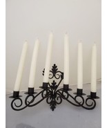 Beautiful Vintage Metal Decoration 6 Candle Wall Holder - £7.82 GBP