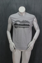 Vintage Sleeveless Shirt - Las Vegas Mountain Graphic Screen Stars - Men&#39;s Large - £38.54 GBP