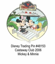 Castaway Club 2006 Mickey &amp; Minnie Disney Trading Pin  48154    - $14.95