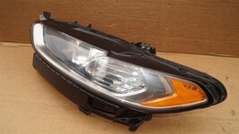 13-16 Ford Fusion Halogen Headlight Head Light Lamp Driver Left Side LH image 3