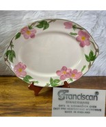 Franciscan Dinnerware Desert Rose 14&quot;x 10&quot; Serving Platter ENGLAND Plate... - $58.59 CAD