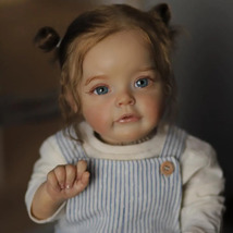 Authentic Reborn 22&quot; Realistic Beautiful Baby Toddler Girl Doll - £63.14 GBP