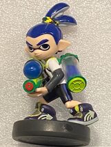 Nintendo Amiibo Figure - Splatoon Loose  (Blue Inkling Boy) *Pre-Owned* ... - $13.99