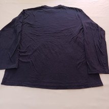 Beverly Hills Polo Club Crewneck Men's Blue Cotton T-Shirt Long Sleeve Size L image 2