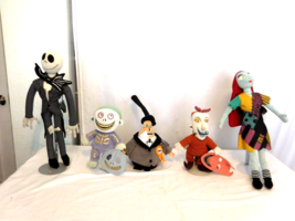 Disney A Nightmare Before Christmas Plush Toy Lot Sally Jack Ghost - $675.32 MXN