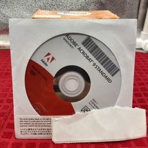 Adobe Acrobat 9 Standard CD and Key/Serial Number - $49.50